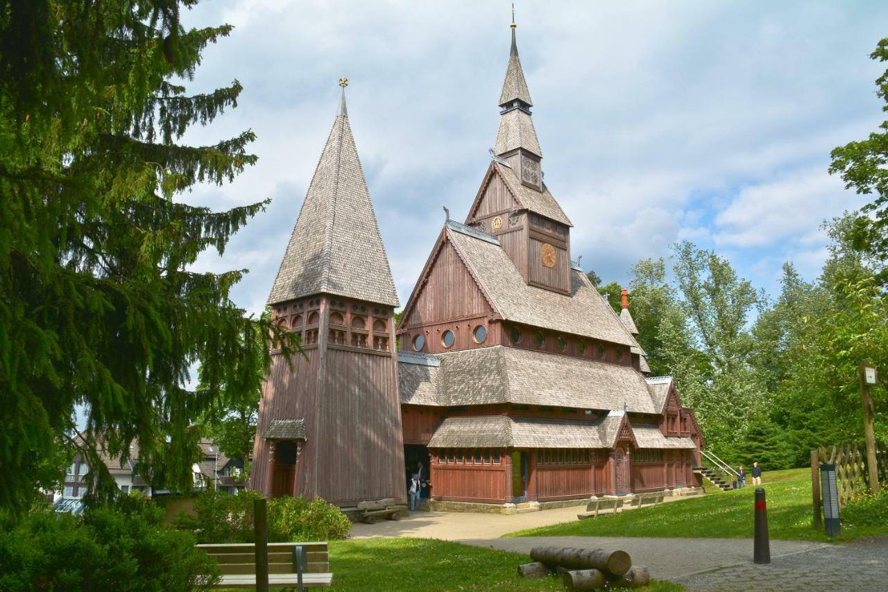 Ferienblockhaus Auerhahn & Luchs Villa Goslar Buitenkant foto